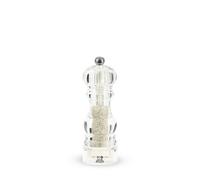 Peugeot Moulin à sel humide Nancy 18 cm – Zirlion zircone, hélice, corps transparent Acryl