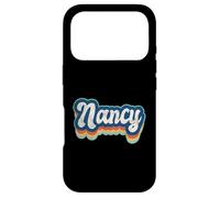 Nancy Prénom Fille Style Vintage Années 70 80 Personnalisé Coque pour iPhone 17 Pro
