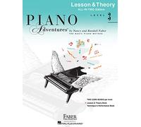 Nancy & randall faber : piano adventures all-in-two level 3 lesson/theory + support online