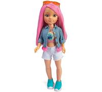 Nancy - Un Jour Brillant dans Le Noir, Les Cheveux de Poupée et Rouge à Lèvres Rose Lueur dans Les Accessoires Sombres et Personnalisables