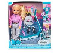 Nancy - Un Scooter Jour, Poupée avec Scooter, A des Lumières sur Les Roues, Très Cool Vêtements et Accessoires pour Transporter