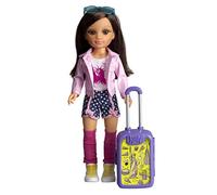 Nancy - Voyages Chic à New York, Poupée avec une Valise et Accessoires pour les Enfants de 3 Ans, Multicolor (Famosa 700015340)