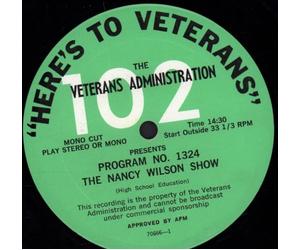 Nancy Wilson / Tommy Leonetti - Veterans Administration