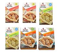 Nando's Bake & Bag Lot de 6 variétés chaudes, moyennes et citrons et herbes 20 g