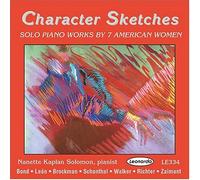Nanette Kaplan Soloman - Character Sketches by 7 American Women