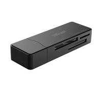 Trust Nanga USB 3.1 Lecteur de carte mémoire externe USB 2.0 noir