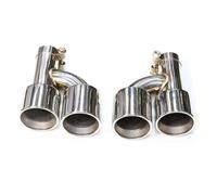 NANGAEBPPW 1 Paire D'embouts D'échappement Pour 535i 535d F10 F11 Upgrade M5 Silencieux En Acier Inoxydable(Argent A)
