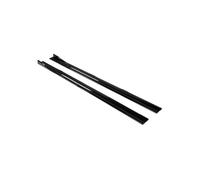 NANGAEBPPW 2.2M / 86,6 Pouces 8 Pièces pour Audi A6 S6 C7 C8 S-Line Accessoires pour Bas De Caisse en ABS Noir Brillant