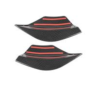 NANGAEBPPW 2 Pièces pour Mercedes pour Benz pour A-Classe W176 2012-2018 Diffuseurs Latéraux Pare Chocs Arrière Gauche Droite Remplacement Aérodynamique(Carbon Fiber Style)