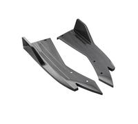 NANGAEBPPW 2 Pièces pour Série 4 F32 F33 F36 G22 G23 G26 À Partir De 2014 Diffuseur Aileron Arrière Protection Spoiler Avant Kit Carrosserie(Noir)