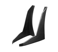 NANGAEBPPW 2 Pièces pour VW pour Golf pour Passat pour Seat pour Polo Aileron Latéral Cache Aile Becquet De Pare Chocs(Fibre de Carbone)