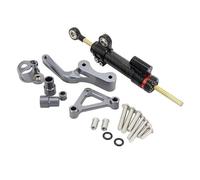 NANGAEBPPW Accessoire Moto En Aluminium CNC Amortisseur De Direction Avec Kit Fixation Complet Pour Ducati Pour Monster 696 795 796 À Partir 2008(Model D)