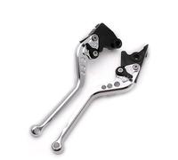 NANGAEBPPW Accessoires Leviers d'embrayage Frein Réglables À Poignée Longue Et Courte pour Kawasaki pour Ninja 1000 Z1000SX pour Ninja1000 2011-2016 Z1000 2007-2016 Levier d'embrayage(Argent,175mm)