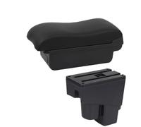 NANGAEBPPW Accoudoir Auto Pour Fit Pour Jazz 2002 2003 2004 2005 2006 2007 Boîte De Rangement Accessoire Auto(Ligne noire A2 Pas d'USB)