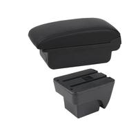 NANGAEBPPW Accoudoir Auto Pour SEAT Pour ARONA Pour Seat Pour Ibiza Boîte D'accoudoir Avec USB Boîte D'accoudoir Centrale(Ligne noire A2 Pas d'USB)