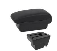 NANGAEBPPW Accoudoir Auto Pour Siège Pour Ibiza Mk5 Pour SEAT Pour ARONA 2017 2018 2019-2025 Intérieur Boîte D'accoudoir Centrale(C2 Ligne noire PAS d'USB)