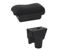 NANGAEBPPW Accoudoir Central Avec Porte-gobelet Pour Kia Pour Picanto Accessoire De Décoration Intérieure(Ligne noire C2)