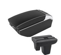 NANGAEBPPW Accoudoir Central Pour Morris Pour Garages MG3 Boîte De Rangement Pour Accoudoir De Voiture Pour MG MG3 Conduite À Droite(Ligne blanche Pas d'USB)