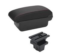 NANGAEBPPW Accoudoir Central Pour S&koda Pour Yeti Pour Octavia A5 Boîte De Rangement Avec Porte-gobelet Et Interface USB(Ligne rouge A1 Pas d'USB)