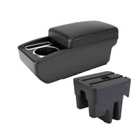 NANGAEBPPW Accoudoir Central Pour TOYOTA Pour AVANZA 2016 Boîte À Accoudoir Pièces De Rétrofit Intérieur Accessoires Boîte De Rangement Centrale(A1 Noir rouge SANS USB)