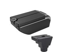 NANGAEBPPW Accoudoir Pour Proton Pour Persona Iriz Modification Du Coffre De Rangement Central Pour Véhicules Utilitaires Chargement USB(B2 Ligne noire 7USB)