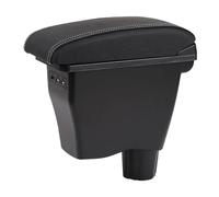 NANGAEBPPW Accoudoir Pour Smart Pour Fortwo Pour Mercedes Pour Smart 453 Pour Fortwo Pour Forfour 2015-2018 Boîte D'accoudoir Auto(Cuir véritable B3)