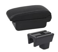 NANGAEBPPW Accoudoir Pour Suzuki Pour Swift 2005-2021 2022 2023 2024 Accoudoir Voiture Accessoires Auto Détails Intérieurs Boîte De Rangement(B3 Noir blanc 3USB)