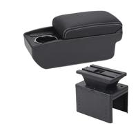 NANGAEBPPW Accoudoir Universel Auto Accoudoir Modèle Universel Boîte D'accoudoir Centrale Boîte De Rangement Auto(B3 Noir blanc 6USB)