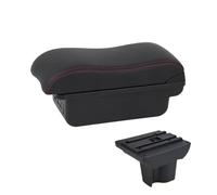 NANGAEBPPW Accoudoirs Auto Pour Perodua Pour Aruz Console Centrale Intérieure Boîte De Rangement Appui-bras Accessoires Auto(B1 Noir rouge 3USB)