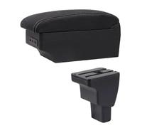 NANGAEBPPW Boîte À Accoudoir Auto Pour Hyundai I10 2006 2016 2015 2014 2013 2012 2011 2010-2017 Console Centrale Rangement(Ligne blanche E1)