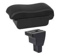 NANGAEBPPW Boîte À Accoudoir Auto Pour Hyundai I10 2006 2016 2015 2014 2013 2012 2011 2010-2017 Console Centrale Rangement(Ligne Blanche C2)