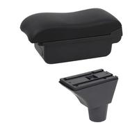NANGAEBPPW Boîte D'accoudoir Auto Pour Citroen Pour Berlingo Rangement Central Style Auto Décor Avec Porte-gobelet(Ligne noire B2)