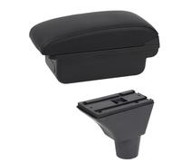 NANGAEBPPW Boîte D'accoudoir Auto Pour Citroen Pour Berlingo Rangement Central Style Auto Décor Avec Porte-gobelet(Ligne rouge B1)