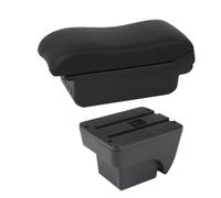 NANGAEBPPW Boîte D'accoudoir Auto Pour SEAT Pour ARONA Réf. Boîte De Rangement Double Couche USB Accessoires Auto(B2 ligne noire 3USB)