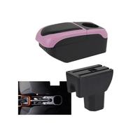 NANGAEBPPW Boîte D'accoudoir Auto Pour Suzuki Pour IGNIS Pièces Retrofit Boîte De Rangement Détails Intérieur(Black Pink)