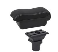 NANGAEBPPW Boîte D'accoudoir Central Auto Boîte De Rangement Central Pour Toyota Pour Yaris Pour Vitz 5 Portes Hayon 1998-2011 Boîte D'accoudoir(A2 white line No USB)