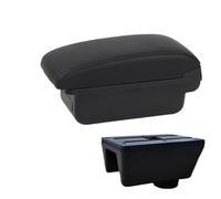 NANGAEBPPW Boîte D'accoudoir Central Pour Seat Pour Ibiza Pour Ibiza MK4 IV 6J 2008 2009 2010 2011 2012 2013 2014 2015 2016 2017(C2 Ligne noire PAS d'USB)
