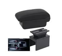 NANGAEBPPW Boîtier D'accoudoir Boîte De Rangement Centrale Accessoires Auto Intérieurs De Retrofit Pour R&enault Pour Clio 5(A style black line)