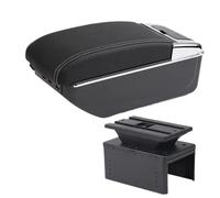 NANGAEBPPW Boîtier D'accoudoir Boîte De Rangement Centrale Retrofit Intérieur Accessoires Auto Pour Dacia Pour Jogger(C3 ligne blanche 7USB)