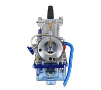 NANGAEBPPW Carburateur De Course Universel Avec Gicleur De Puissance Pour KEIHIN Pour KOSO OKO PWK 24 26 28 30 32 34mm Bol Bleu 2T 4T Scooter ATV Dirt Bike(24mm)
