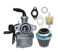 NANGAEBPPW Carburateur De Moto 19mm Pour Keihin Pz19 50cc 70cc 90cc 110cc Moteur Pour Kawasaki KFX 50 70 90 110 ATV Quad Dirt Pit Motor Bike