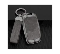 NANGAEBPPW Coffret Clé Voiture Coque Protection sans pour Land pour Rover A9 pour Range pour Sport pour Evoque pour Freelander pour Discovery(Gun Grey)