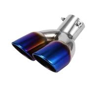 NANGAEBPPW Embout De Silencieux D'échappement En Acier Inoxydable Pour Toyota C-HR CHR 2017 2018 2019 2020 2021 2022 1 Pièce Accessoire Automobile(Bleu)