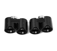 NANGAEBPPW Embout D'échappement En Fibre De Carbone Pour G22 G23 G26 420i 430i 425i Quad Remplacement De Tuyau Accessoires Automobiles(Carbon Fiber Texture d)