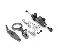 NANGAEBPPW Kit De Fixation Pour Amortisseur Direction Moto Pour Yamaha MT09 MT-09 SP 2021 2022 2023 2024 Motif Carbone(Model C)