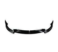 NANGAEBPPW Kit De Séparateur Spoiler Carrosserie Lèvre Avant Pare-Chocs Pelle Compatible pour Tesla pour Model 3 2017-2023(Noir Brillant)