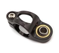 NANGAEBPPW Kit De Support Universel Pour Amortisseur Direction Moto 25 Mm Compatible Avec La Plupart Des Motos route Sportive Tout-terrain Etc.(NOIR)