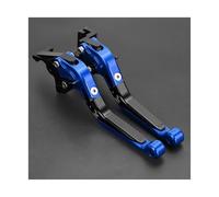 NANGAEBPPW Leviers De Frein Et D'embrayage Extensibles Pliables Et Réglables Pour Yamaha Pour Fazer 600 FZ6S/FZ6N FZ6 S/N 1998-2003 Accessoires De Moto(Blue Black)
