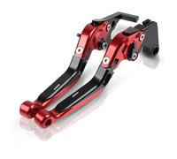 NANGAEBPPW Leviers D'embrayage Et De Frein Pour CBR500R 2013-2022 Ensemble Réglables Pliables Accessoires Moto(Red Black)