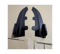 NANGAEBPPW Lot De 2 pour Série 4 G22 G23 M-Sport 2020-2024 Spoilers Latéraux Pare-Chocs Arrière Noirs(Noir Brillant)